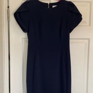 Calvin Klein Tulip Sleeve Work Dress